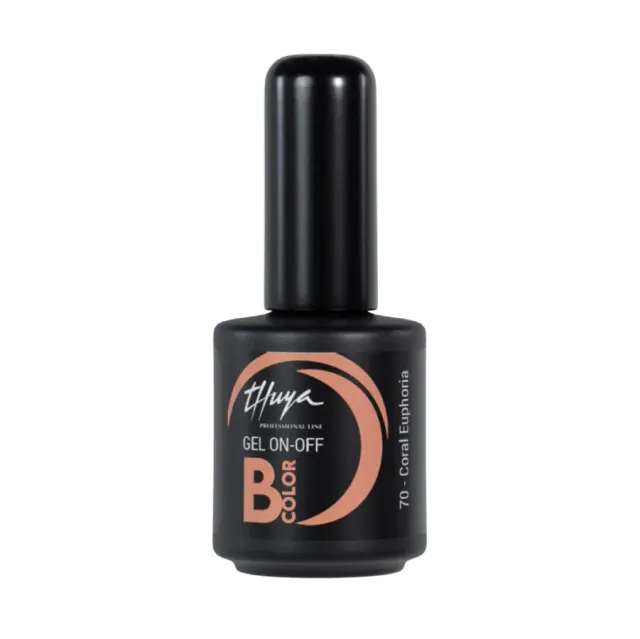 Evolution Gel B-COLOR GEL ON-OFF GEL POLISH CORAL EUPHORIA nº70 gel polish koral