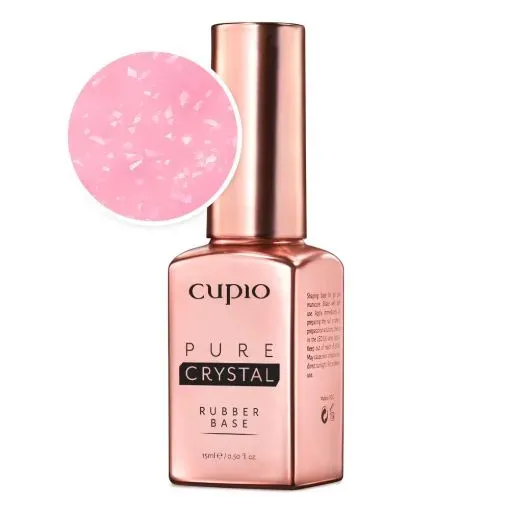 Cupio Pure Crystal Rubber Base gellak 15 ml