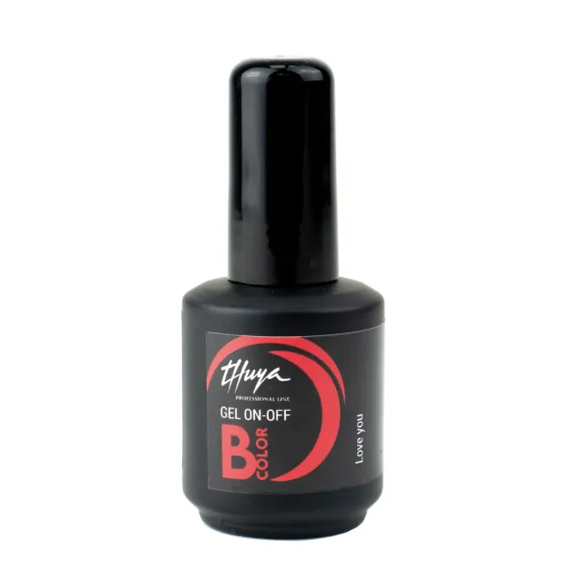 Evolution Gel B-Color Love You gellak romantisk rød