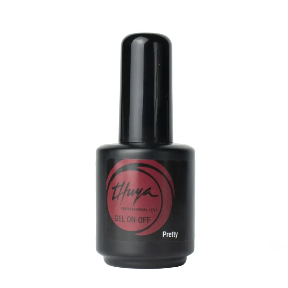 Evolution Gel PRETTY GEL ON-OFF GEL POLISH gel polish mørk bordeaux