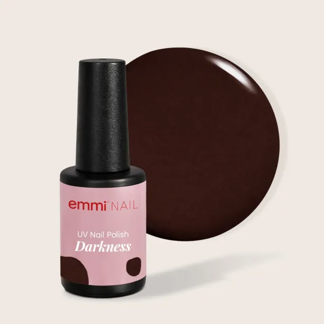 Emmi Shellac UV-lak Darkness L531 8 ml mørkelilla
