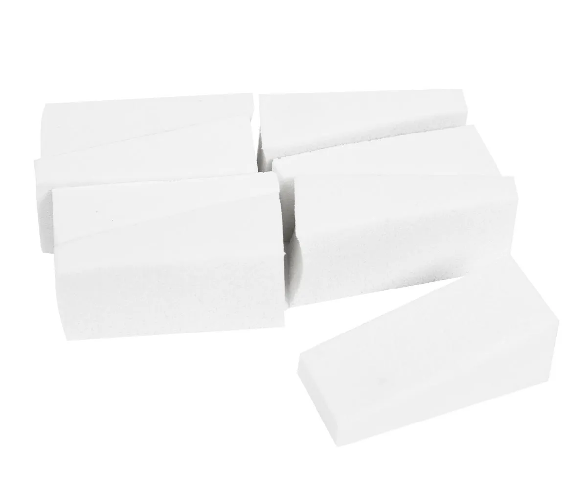 Emmi-Nail trekantsvampe til nailart 8 stk fin overflade