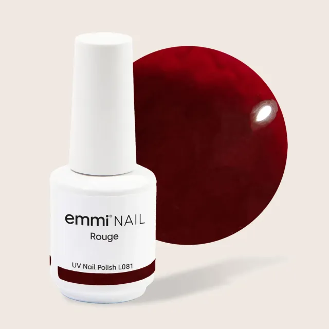 Emmi-Nail Shellac Rouge L081 UV-lak 15ml mørkerød