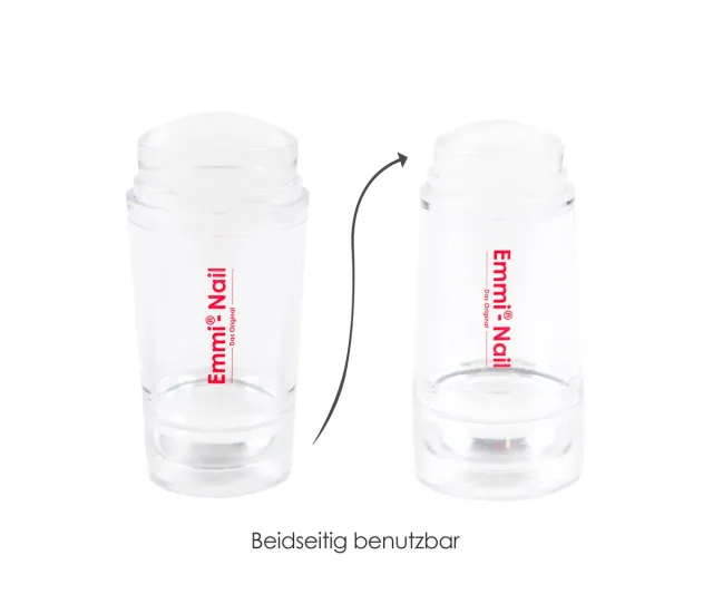 Emmi-Nail Jelly Clear stempel dobbeltsidet transparent
