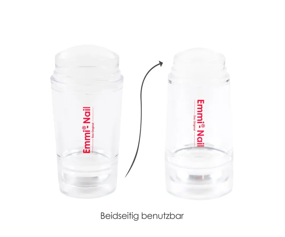 Emmi-Nail Jelly Clear stempel dobbeltsidet transparent