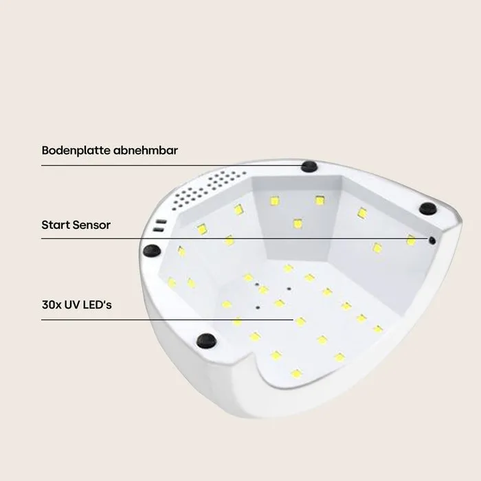 Emmi-Nail Galaxy UV/LED neglelampe sæt 2 stk 36W