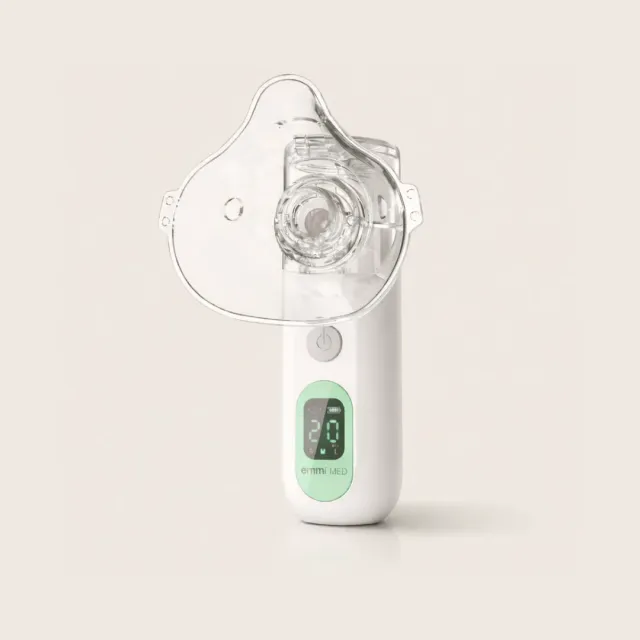 Emmi-Nail emmi-Med inhalator lydsvag genopladelig