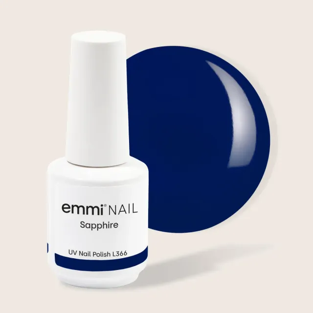 Emmi-Nail Shellac L366 Sapphire UV-lak 15ml blå