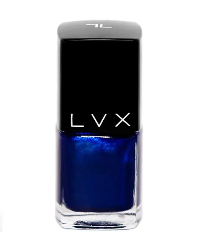 LVX Tribute neglelak metallic royalblå