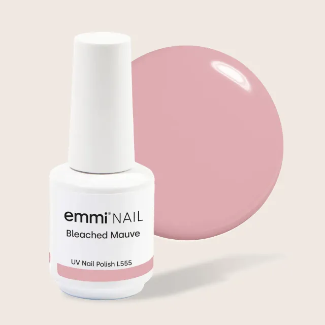 Emmi-Nail Shellac Bleached Mauve L555 UV-lak 15 ml pudret