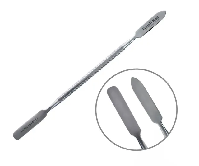Emmi-Nail Metall-Spatel schmal metalspatel rustfrit stål