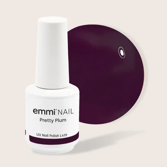 Emmi-Nail Shellac Pretty Plum L419 UV-lak 15 ml lilla