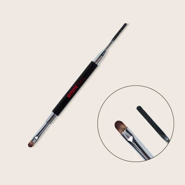 Emmi-Nail 2in1 Gelpensel med Spatel acetonbestandig