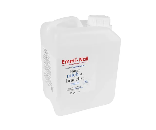 Emmi-Nail Desinfektion hånd hud flader 2500 ml 70%