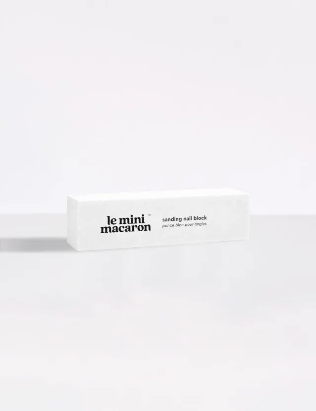 Le Mini Macaron Sanding Block neglebuffer