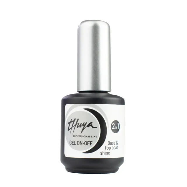 Evolution Gel Base & Top Coat 2 i 1 neglelak med SPF