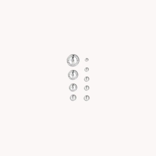 The Gel Collection Nail Art Rhinestone neglepynt klar 175 stk