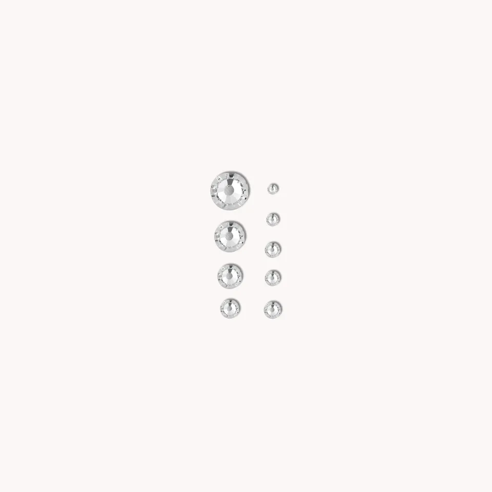 The Gel Collection Nail Art Rhinestone neglepynt klar 175 stk
