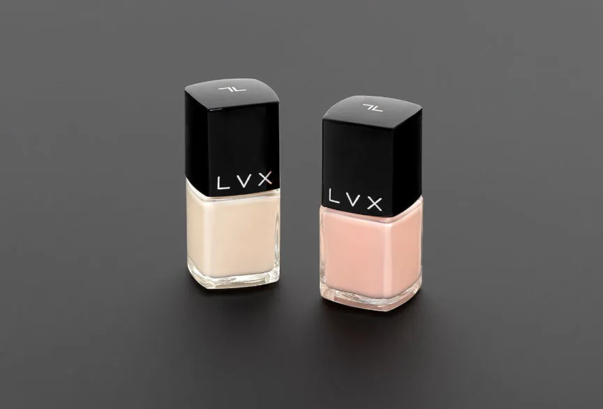 LVX BARE neglelak nude rosa sheer