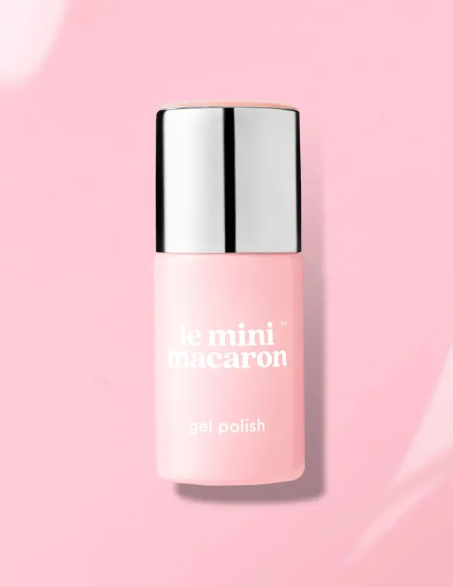 Le Mini Macaron Honey Ginger gellak 8,5 ml lyserød sheer
