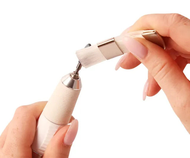 Emmi-Nail Reinigungsbürste für Fräserbits rensebørste i nylon